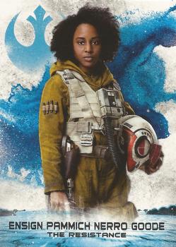 2018 Topps Star Wars The Last Jedi Series 2 - Leaders of the Resistance #RS-10 Ensign Pamich Nerro Goode Front