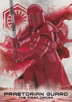 2018 Topps Star Wars The Last Jedi Series 2 - Soldiers of the First Order #FO-5 Praetorian Guard Front