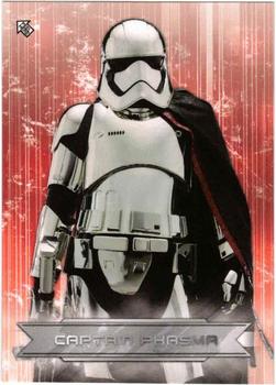 2018 Topps Star Wars The Last Jedi Series 2 - Character Stickers #CS-6 Captain Phasma Front