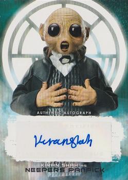 2018 Topps Star Wars The Last Jedi Series 2 - Autographs #NNO Kiran Shah Front