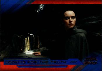2018 Topps Star Wars The Last Jedi Series 2 - Blue #24 Looking for the Truth Front