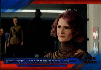 2018 Topps Star Wars The Last Jedi Series 2 - Blue #62 Admiral Holdo's Defense Front