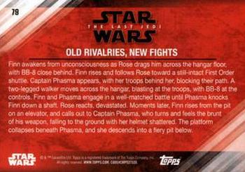 2018 Topps Star Wars The Last Jedi Series 2 - Blue #79 Old Rivalries, New Fights Back