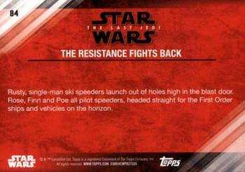 2018 Topps Star Wars The Last Jedi Series 2 - Purple #84 The Resistance Fights Back Back