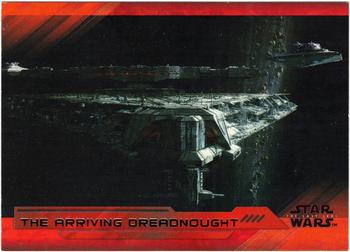 2018 Topps Star Wars The Last Jedi Series 2 - Red #1 The Arriving Dreadnought Front