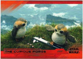 2018 Topps Star Wars The Last Jedi Series 2 - Red #15 The Curious Porgs Front