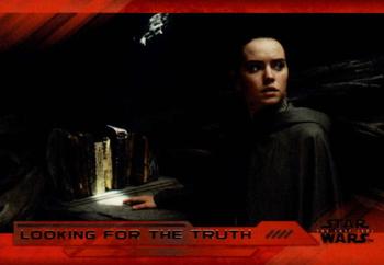 2018 Topps Star Wars The Last Jedi Series 2 - Red #24 Looking for the Truth Front