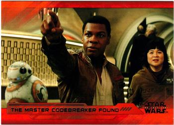 2018 Topps Star Wars The Last Jedi Series 2 - Red #48 The Master Codebreaker Found Front