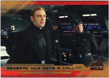 2018 Topps Star Wars The Last Jedi Series 2 - Bronze #3 General Hux Gets a Call Front