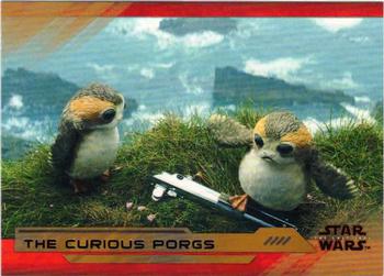2018 Topps Star Wars The Last Jedi Series 2 - Bronze #15 The Curious Porgs Front