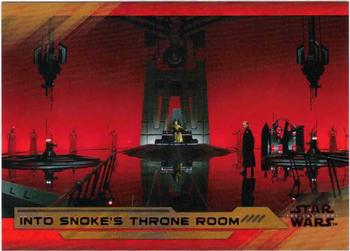 2018 Topps Star Wars The Last Jedi Series 2 - Bronze #17 Into Snoke's Throne Room Front
