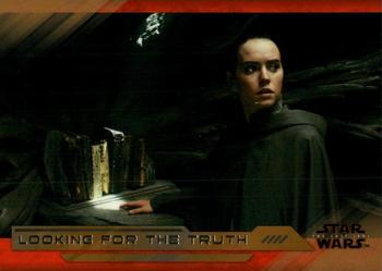 2018 Topps Star Wars The Last Jedi Series 2 - Bronze #24 Looking for the Truth Front