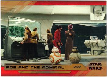 2018 Topps Star Wars The Last Jedi Series 2 - Bronze #34 Poe and the Admiral Front
