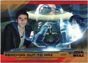 2018 Topps Star Wars The Last Jedi Series 2 - Bronze #36 Reaching out to Maz Front
