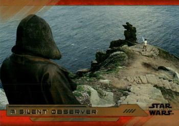 2018 Topps Star Wars The Last Jedi Series 2 - Bronze #50 A Silent Observer Front