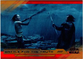 2018 Topps Star Wars The Last Jedi Series 2 - Bronze #57 Battle for the Truth Front