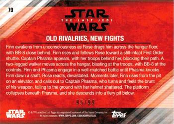 2018 Topps Star Wars The Last Jedi Series 2 - Bronze #79 Old Rivalries, New Fights Back