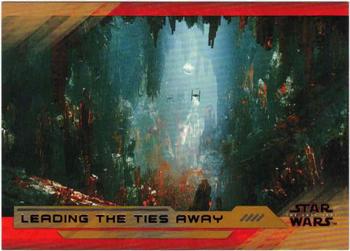 2018 Topps Star Wars The Last Jedi Series 2 - Bronze #88 Leading the TIEs away Front