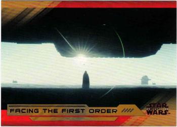 2018 Topps Star Wars The Last Jedi Series 2 - Bronze #90 Facing the First Order Front