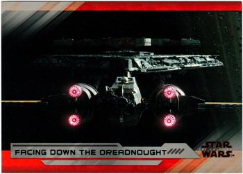 2018 Topps Star Wars The Last Jedi Series 2 - Silver #4 Facing Down the Dreadnought Front