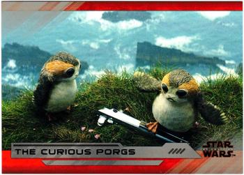 2018 Topps Star Wars The Last Jedi Series 2 - Silver #15 The Curious Porgs Front