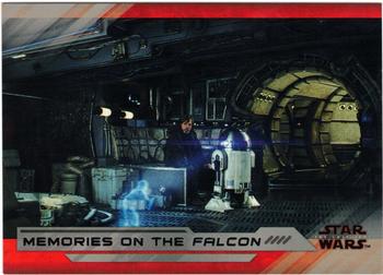 2018 Topps Star Wars The Last Jedi Series 2 - Silver #33 Memories on the Falcon Front
