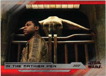2018 Topps Star Wars The Last Jedi Series 2 - Silver #54 In the Fathier Pen Front