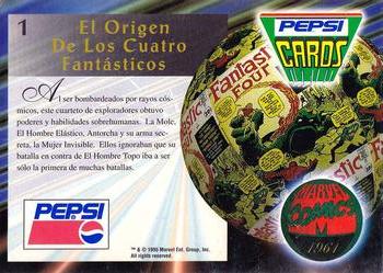 1994 Pepsi Marvel #1 La Mole Back