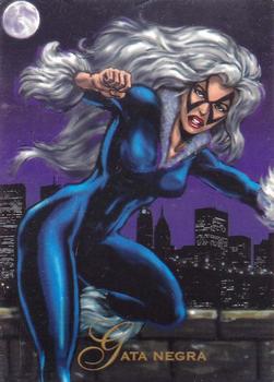 1994 Pepsi Marvel #28 Black Cat Front