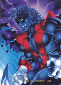 1994 Pepsi Marvel #38 Nightcrawler Front