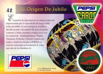 1994 Pepsi Marvel #42 Rejoicing Back