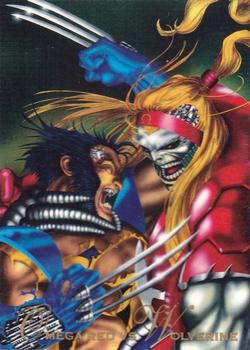 1994 Pepsi Marvel #59 Omega Red vs. Wolverine Front