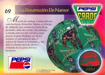 1994 Pepsi Marvel #69 Namor Back