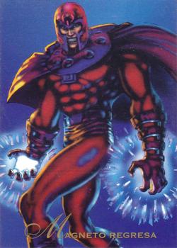 1994 Pepsi Marvel #75 Magneto Returns Front