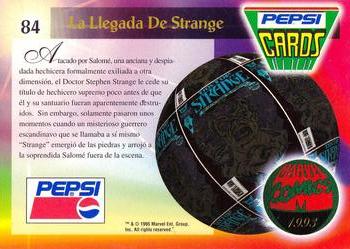 1994 Pepsi Marvel #84 Strange Back
