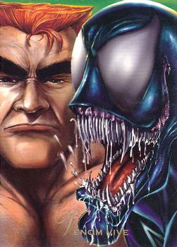 1994 Pepsi Marvel #90 Venom Lives Front