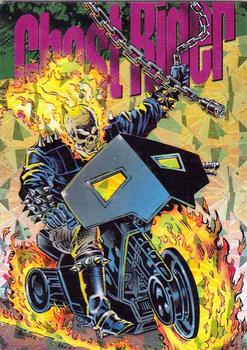 1994 Pepsi Marvel - Prismatic 9-Card Set #6 Ghost Rider Front