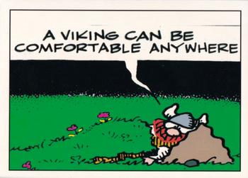1995 Authentix Hagar the Horrible #19 A Viking can be comfortable anywhere Front
