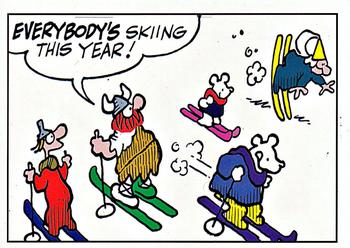 1995 Authentix Hagar the Horrible #28 Everybody's skiing this year! Front