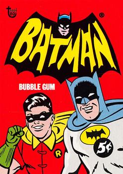 2018 Topps 80th Anniversary Wrapper Art #1 1966 Batman Front