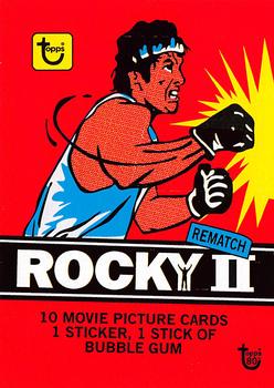 2018 Topps 80th Anniversary Wrapper Art #5 1979 Rocky II Front