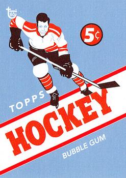 2018 Topps 80th Anniversary Wrapper Art #9 1954 Hockey Front