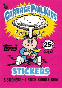 2018 Topps 80th Anniversary Wrapper Art #23 1985 Garbage Pail Kids Front