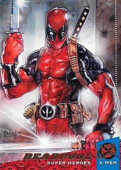 2018 Fleer Ultra X-Men #7 Deadpool Front