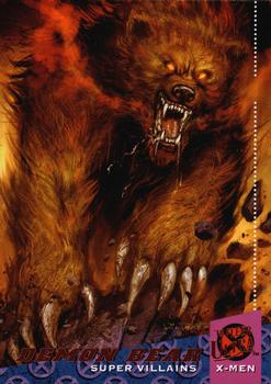 2018 Fleer Ultra X-Men #121 Demon Bear Front