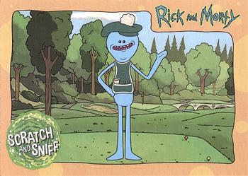 2018 Cryptozoic Rick & Morty Season 1 - Scratch and Sniff #SS6 Mr. Meeseeks Front