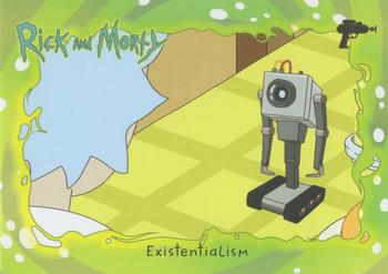 2018 Cryptozoic Rick & Morty Season 1 - Deco Foil #33 Existentialism Front