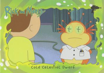 2018 Cryptozoic Rick & Morty Season 1 - Deco Foil #36 Cold Celestial Dwarf Front