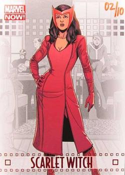 2013 Upper Deck Marvel Now! - Red Foil #84V Scarlet Witch Front