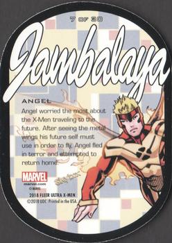 2018 Fleer Ultra X-Men - Jambalaya #7 Angel Back